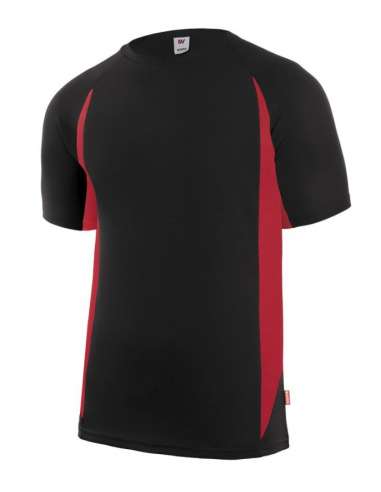 VELILLA CAMISETA 105501 TECNICA BICOLOR NEGRO/ROJO S