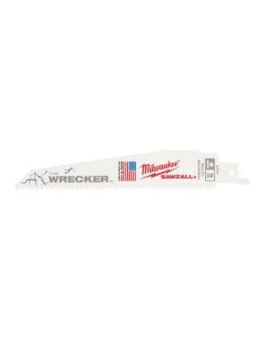 LÂMINA DE SERRA SABRE MILWAUKEE THE WRECKER 230 mm.7-11TPI MULTIMATERIAL (BLISTER 5 U.