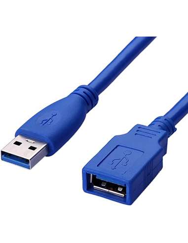 PROLONGADOR CABLE USB M./USB H.(0.5 M.