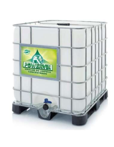 VINAGRE ALCOHOL 14º POWERVIN (DEPOSITO IBC PLASTICO CON JAULA 1000 L.