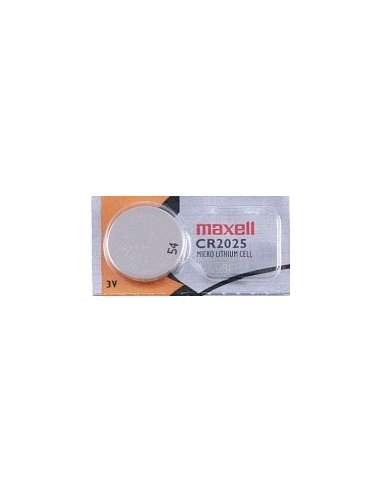 MAXELL PILA BOTON LITIO CR2025 3 V.(1 U.