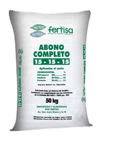 ABONO COMPLETO 15-15-15 (1 KG.