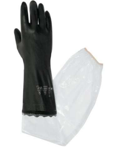 JUBA GUANTES G50L QUIMICA NEGRO LARGO .9L