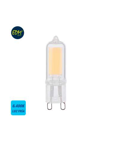 LAMPARA LED G-9 CLASICA .2W.6500K FRIA 220 LM