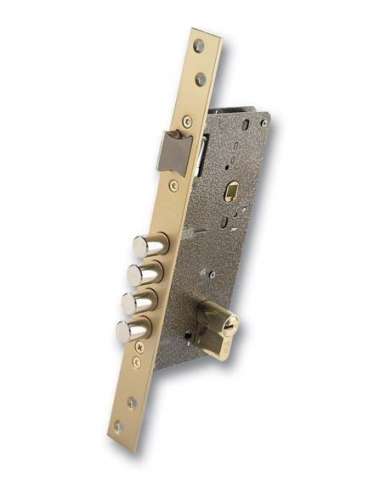 SIB LOCK CEM 300 60 BS MORTISE MADEIRA/4 PARAFUSOS HL.