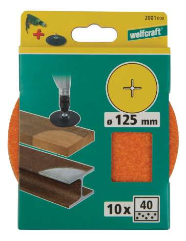 WOLFCRAFT LIJA CIRCULAR 150 SURTIDAS 10 U.2000