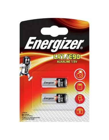 ENERGIZER PILA ALCALINA LR01/E90 12V.MANDO A DISTANCIA (2 U.