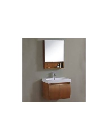 MUEBLE BAÑO ESPEJO SUSPENDIDO 80 CM