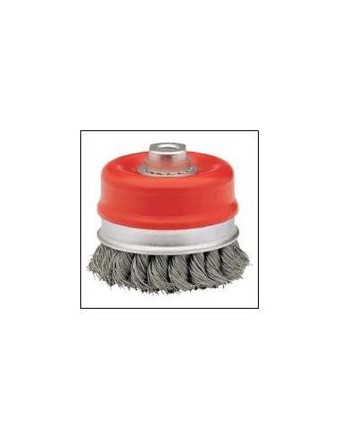 BELLOTA CEPILLO ALAMBRE INOX TAZA TRENZADO 100*M.14 50813-100