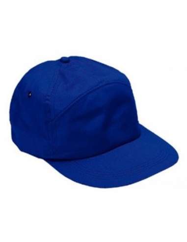 GORRA ALGODON VISERA BEISBOL 6 PANELES VERDE