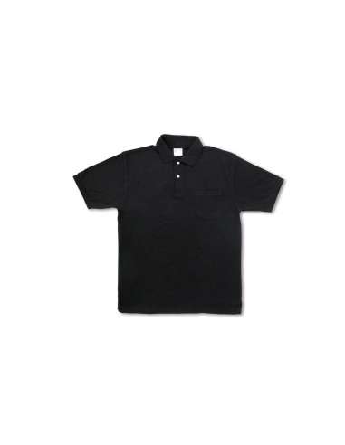 ROPA POLO NEGRO CORTO XXXL