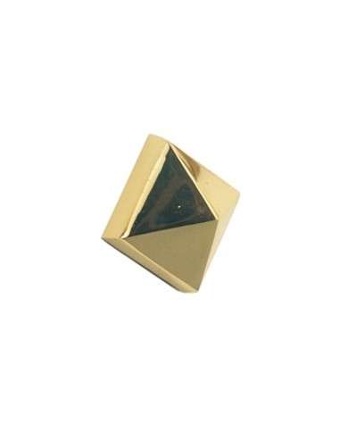 ESTRELLA CLAVO PUERTA 1310LB PIRAMIDE 25*25 LATON