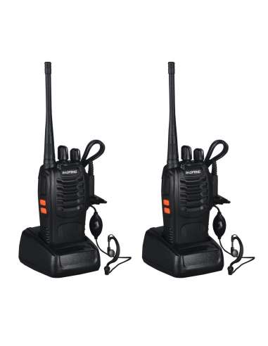 PROSTER WALKIE UHF 400-470 MHZ 16 CANALES 6 KM 2 U