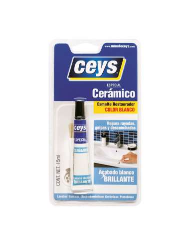 BLISTER RESTAURADOR DE CERÂMICA BRANCA CEYS 15 ML.