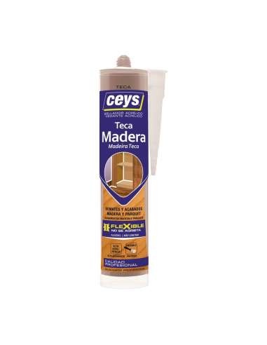 CEYS SELLADOR MADERA TEKA CARTUCHO 280 ML.