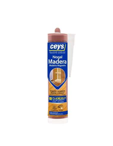 CEYS SELLADOR MADERA CARTUCHO 280 ML.NOGAL