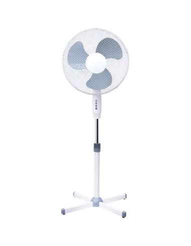 EDM VENTILADOR PIE BLANCO 45 45W 3 ASPAS