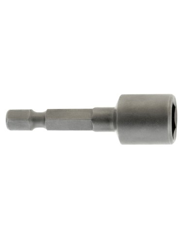 PONTA DE CHAVE DE FENDA DE ELEVAÇÃO 1/4" SOQUETE MAGNÉTICO 13 mm.