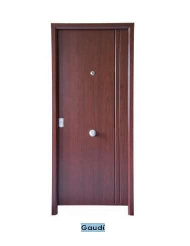 CEARCO PUERTA GAUDI  91 3 PUNTOS MADERA IZDA