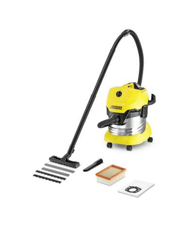 KARCHER ASPIRADOR 20 L.PREMIUM 1000W.LIQUIDO WD4