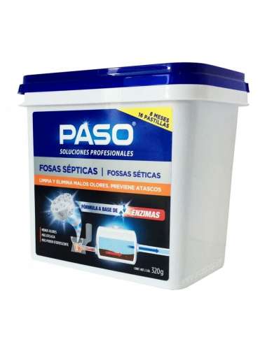 PASO FOSA SEPTICA (16 PASTILLAS 320 GR.