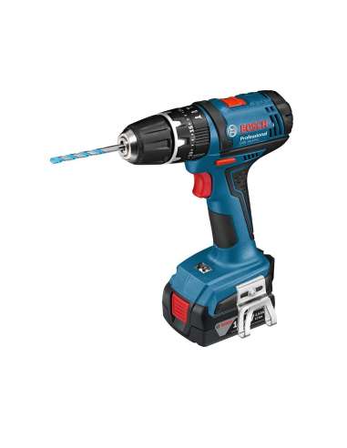 BOSCH TALADRO GSB 14.4V.2LI.3BAT.1.5 Ah.+BOX PERC