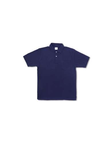 POLO AZUL MANGA CORTA M