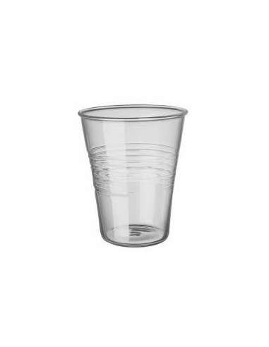 VAJILLA 1 USO VASO 330 CC TRANSPARENTE 15u