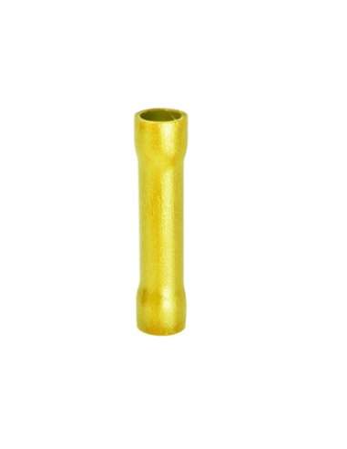 TERMINAL FASTON AISLADO TUBULAR H-H 6 AMARILLO