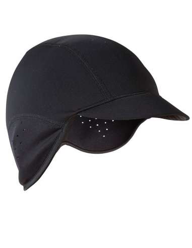 BTWIN GORRO CASCO CICLISMO CORTAVIENTO NEGRO