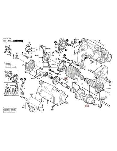 BOSCH REPU.PSB500RE 835 HUSILLO DE LA BROCA