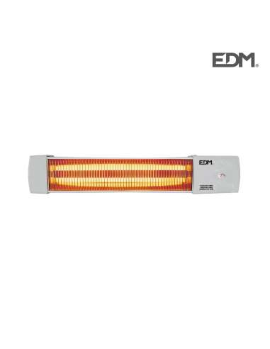 EDM ESTUFA CUARZO BAÑO 600/1200 W