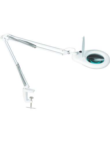 FLEXO LAMP/MAGNIFIER LED MESA FUSO 127 mm.USB