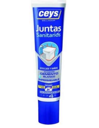 CEYS TOP JUNTAS BAÑOS Y AZULEJO BLANCO 125 ML