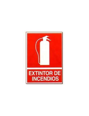 CARTEL PVC 21* 15 EXTINTOR INCENDIOS