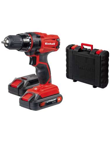 EINHELL TALADRO TC-CD 18-2 LIT 2 Bat.1.3 Ah.