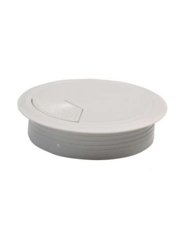 AMIG TAPA PASACABLE MESA GRIS 60*20 MM