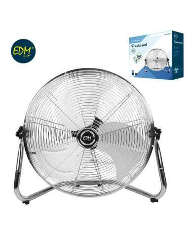 EDM VENTILADOR CROMO SUELO 50 CM 130 W