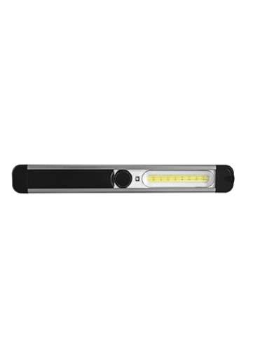 LANTERNA LED RECARREGÁVEL HEPO FRONTAL 4 W.USB 5 FUNÇÕES 250 lm