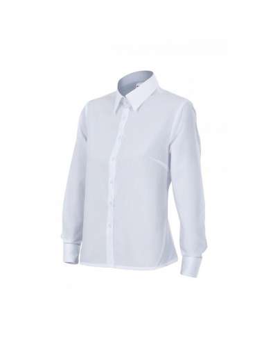 ROPA CAMISA CAMARERA BLANCA CORTA S