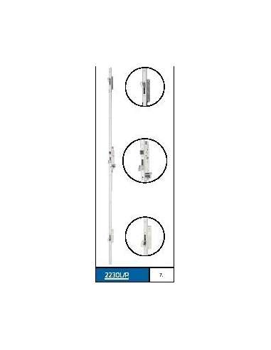 TESA CERRADURA 2236L 26 85 3 PUNTOS U RODILLO/GANCHO CAJA 19