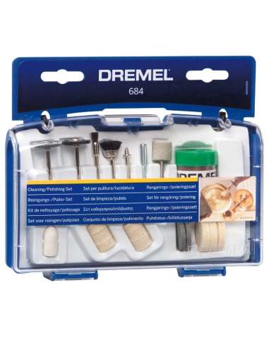 DREMEL JUEGO PULIR 684 20 PIEZAS