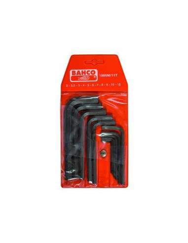 BAHCO JUEGO LLAVES ALLEN/TORX 13 PZ.