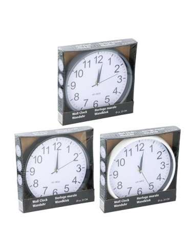 RELOJ PARED ALUMINIO 25Ø