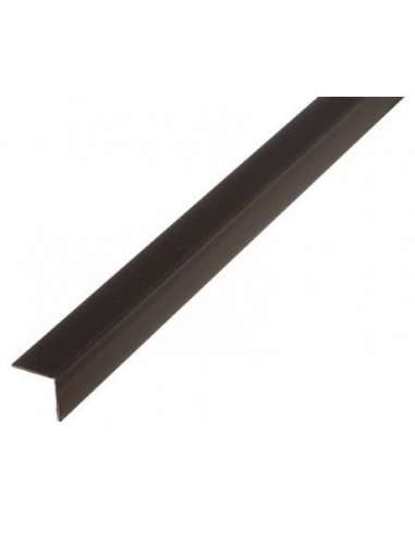 PERFIL PVC ANGULO NEGRO 25*25 2.5 M.