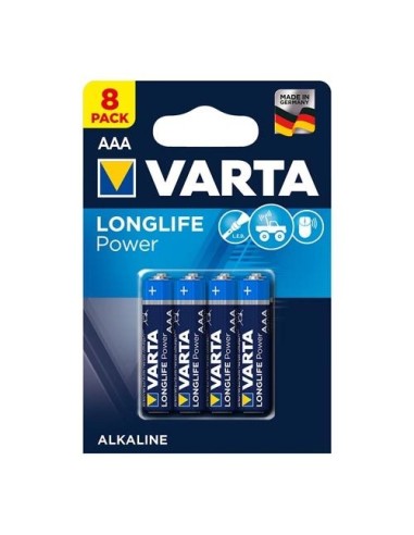 VARTA PILA ALCALINA LR03 AAA (8 U.