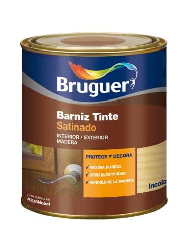 BRUGUER BARNIZ TINTE TECA 250