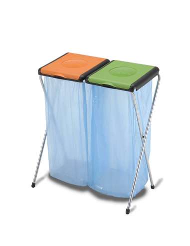 SOPORTE BOLSA BASURA 2 130L