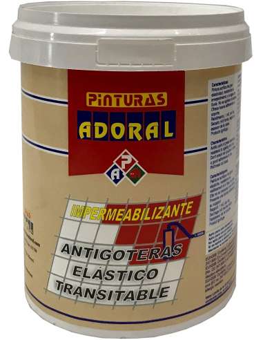 ADORAL TELA ASFALTICA 3.5 L.NEGRA