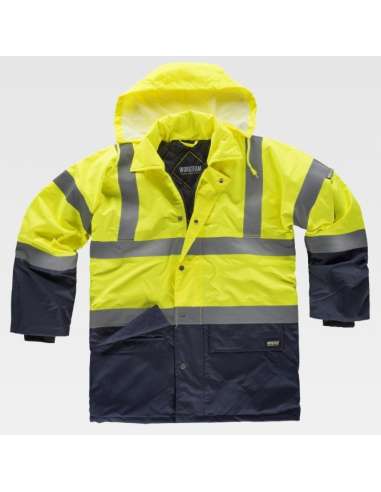 WORTEAM PARKA C3710 XL AZUL/AMARILLO XL